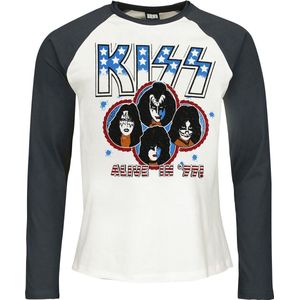 Kiss Amplified Collection - Alive In 77 Heren Shirt met lange mouwen - meerkleurig - S