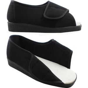 Verbandschoenen met open teen - met klittenbandsluiting - Maat 45