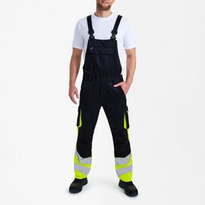 Engel - Safety Light - Amerikaanse Overall - Black / Hi-vis Yellow