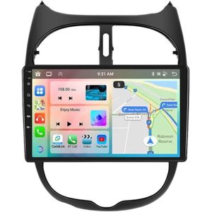geschikt voor Peugeot 206 1999 - 2011 | Carplay & Android auto | 2GB & 32GB | Autoradio met navigatie | Radio scherm | 1999 2000 2001 2002 2003 2004 2005 2006 2007 2008 2009 2010 2011