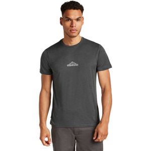 Icebreaker Merino 150 Tech Lite Road To Cook T-shirt Met Korte Mouwen Grijs L Man
