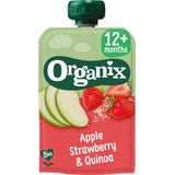 Organix - Knijpfruit - Appel, Aardbei, Quinoa - 12+ maanden - 100 gram