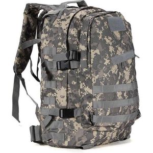 RAMBUX® - Backpack - Militair Tactisch - Grijs Techno - Wandelrugzak - Rugtas - Rugzak - 55 Liter