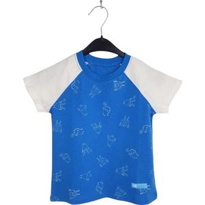 Lullaby t-shirt voor jongens 3-6 mnd 62/68