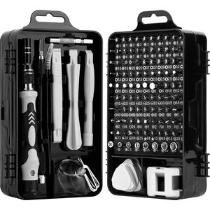 Precisie schroevendraaier set - 115-delig - Universeel - Magnetisch - Gereedschapset- Schroevendraaiers - Bitset met o.a. Torx