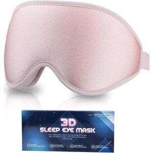 3D Slaapoogmasker - Lichtblokkerend en Comfortabel Voor Thuis en Reizen