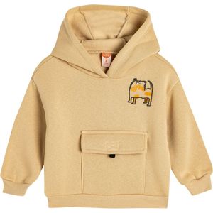 Capuchon kraag Met drukwerk Kapuzensweatshirt