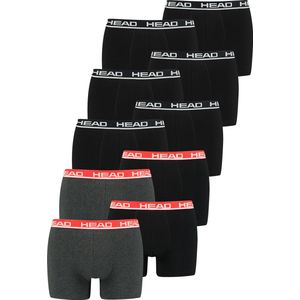BOXERS Pack van 10 Head Heren Basic Boxer Broek Shorts Ondergoed Ondergoed Pack van 10