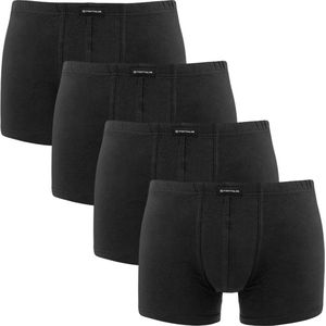 TOM TAILOR Texas Heren Boxer Multipack - 4-pack - Zwart