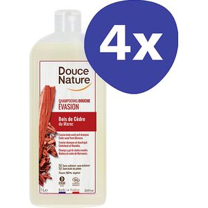 Douce Nature - Santal Relax Shampoo & Douchegel (4x 1L)