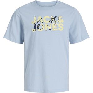 Jack & Jones - Tyd Corp Splash Shirt - Lichtblauw - Junior