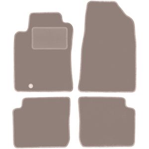 Beige velours matten voor: Toyota Camry IV sedan (1994-1998)