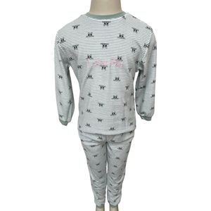 Cocodream Quality - Meisjes winter pyjama - Maat 128 - Meisjes - Gray -