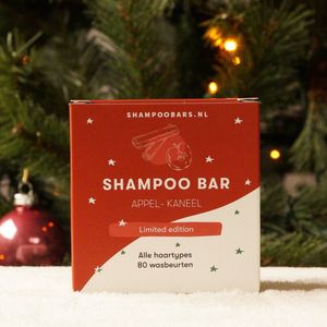 Shampoo Bar Appel-Kaneel 60 gram - Limited Kerst special edition - shampoobar