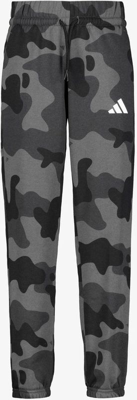 adidas Unisex niños Seasonal Essentials Camo Fleece Pant Juniors, black/white, 15-16 Years