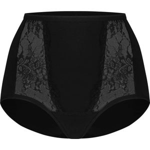 Dames Maxislip - 2 pack - M - Maxi Lace - geen zijnaden - Form's - Maxi kawaliteit - onderbroek - slip - dames onderbroek - Zwart