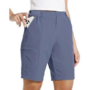 Dames Cargoshorts 10 Inch - Sneldrogend, Ademend en Comfortabel voor Outdoor Activiteiten