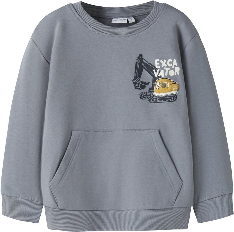 NAME IT - NMMVUGO LS NREG SWEAT BRU - Sweatshirt - Jongens - Lange Mouwen