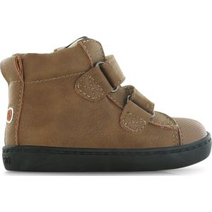 Klittenbandschoenen | Jongens | Cognac | Leer | Shoesme | Maat 21