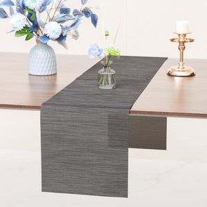 Inovra ® Tafelloper voor Moderne Tafeldecoratie en Bescherming, Geschikt voor Binnen en Buiten, Donkerbruin