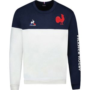 Le Coq Sportif Ffr Fanwear N°1 Sweatshirt Wit,Blauw S Man