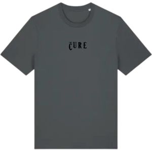T-shirt 'The Cure' | Antraciet