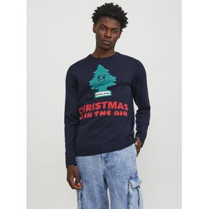 JACK&JONES - JORFESTIVE XMAS KNIT CREW NECK - Heren - Gebreide truien