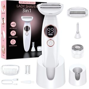 Solacis Foil shaver - Shaver - Scheerapparaat mannen - Scheerapparaat hoofd - Baardtrimmer Trimmer - Must have voor uw baard!