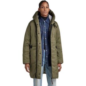 G-STAR Whistler Padded Parka Vrouwen Shadow Olive - Maat XS