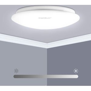 Aigostar 10NLU - Plafonnières - LED Plafondlamp - Dimbaar - Ceiling lamp - Ø 33 cm - 18W - 6500K - Wit