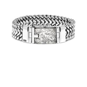 SILK Jewellery - Zilveren Armband - Eighty eight - 643BTR.20 - Maat 20,0