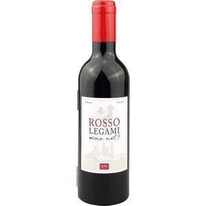 LEGAMI 4 delige Wijn Accessoires Geschenk Set | Kurkentrekker, Schenktuit met stopper, Druppelring, Opberg ""wijnfles"" small