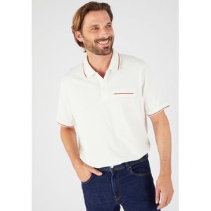 Damart - Polo in piquétricot - Heren - Wit - (86-93) S