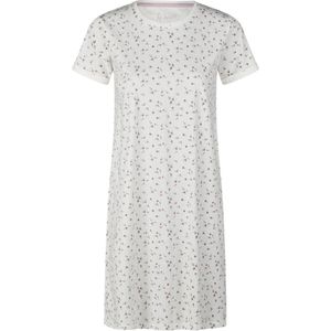 By Louise Dames Nachthemd Korte Mouw Bloemenprint - Maat XXL