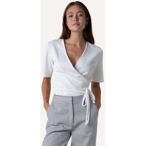 Another Label Bibi Top Off White