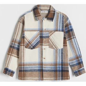 Jongens / Kinderen Overhemd / Shirt | Lange mouw | Flanel | Maat 122