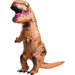 Rubies - T-rex opblaasbaar volwassenenkostuum - one size
