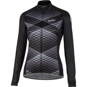 Nalini Lady Ti Fietsshirt - Dames - Maat S - Zwart/Grijs