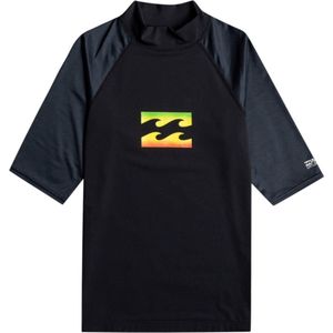 Billabong Team Wave Short Sleeve Upf 50 Rash Guard T-shirt - Rasta