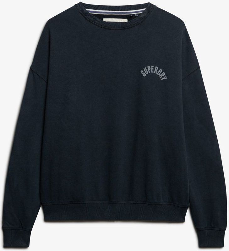 Superdry - Athletic Essentials Printed Crew - Sweatshirt - Oversized