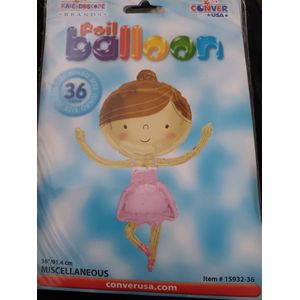 Super shape folie ballon Ballerina | 90cm