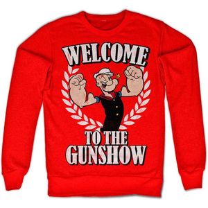 Popeye - Welcome To The Gunshow Sweater/trui - S - Rood