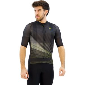 ALE - Pragma Connect - Korte Mouw Wielertrui - Zwart