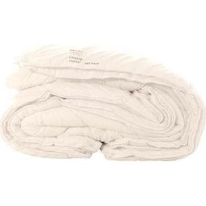 Snoozing Swiss Dreams - Synthetisch - 4-seizoenen - Partnerdekbed - Tweepersoons - 200x220 cm - Wit