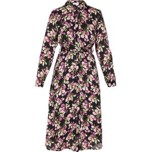 usha - Midi Dress - Chiffon - Fashion Look - Met Bloemenpatroon