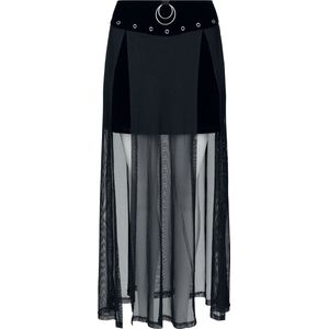 Banned Obsidian Skirt Dames Korte rok - zwart - XS