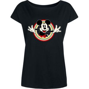 Mickey Mouse Mickey Mouse Dames T-shirt - zwart - S