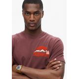 Superdry - Great Outdoor - T-shirt - Heren - Met Print op de Borst