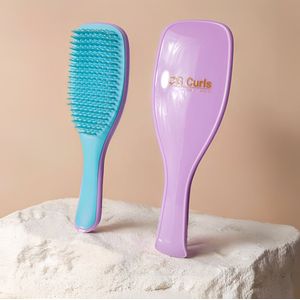 Wet detangler brush - Haarborstels - Krullend haar - Verwijderd klitten - Geeft definitie aan je krullen - Borstel voor krullen - CG Methode - Curly Girl Producten - Accessoires Krullen