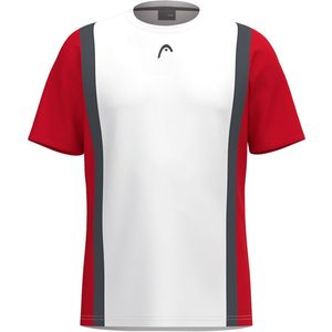 HEAD - Club 25 Tech Tee - T-shirt - Rood - Polyester